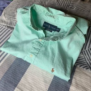 Men’s Ralph Lauren Mint Green Polo